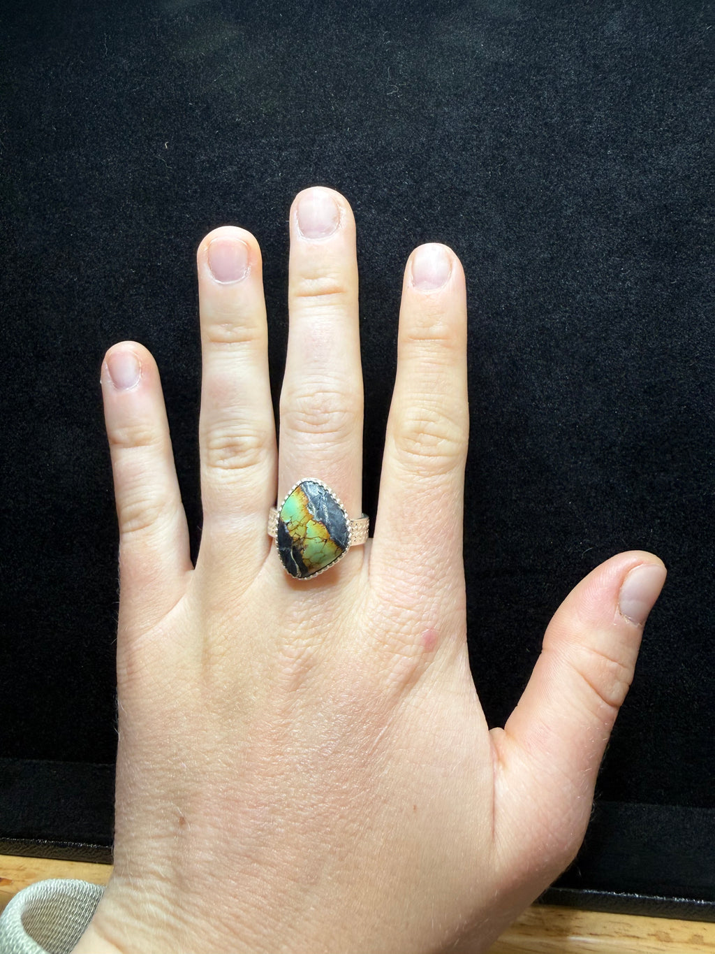 Blackjack Turquoise Ring
