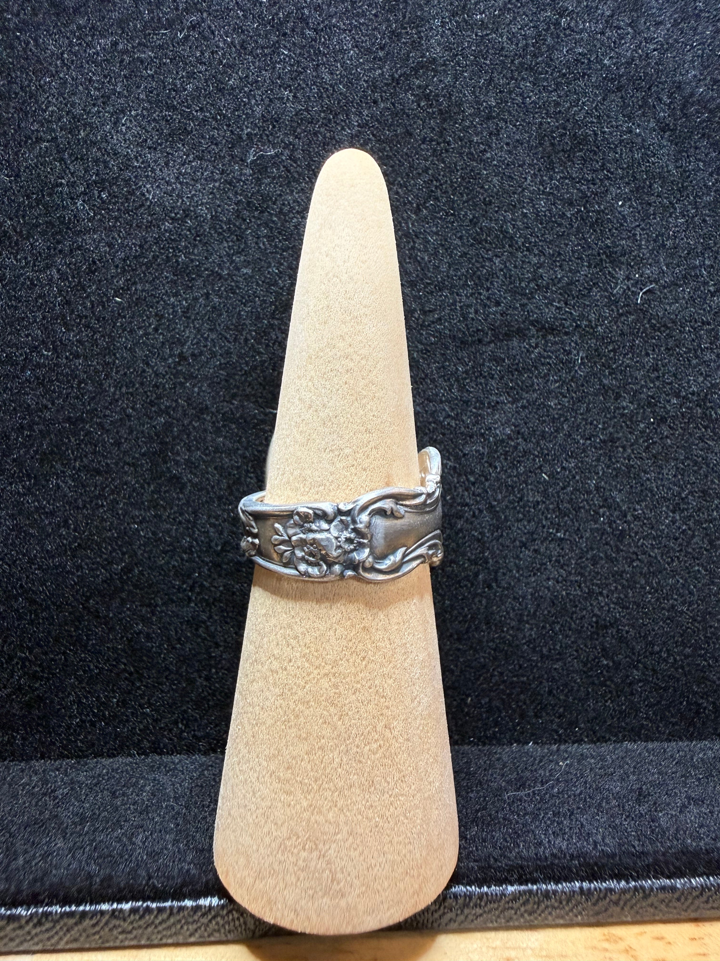 Starfox Turquoise Oval Sterling Silver Spoon Ring