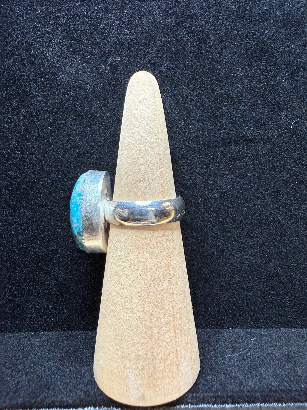 Morenci Turquoise Sterling Silver Ring