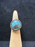 Morenci Turquoise Sterling Silver Ring