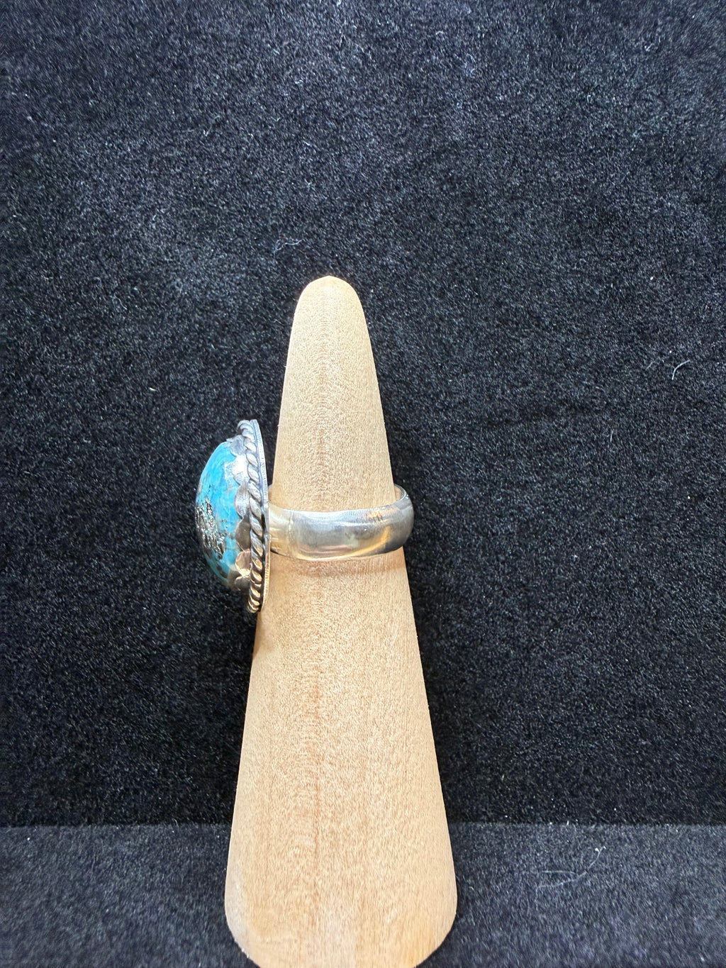 Morenci Turquoise Sterling Silver Ring