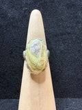 Clay Canyon Variscite Oval Sterling Silver Ring