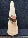 Poppy Jasper Sterling Silver Ring