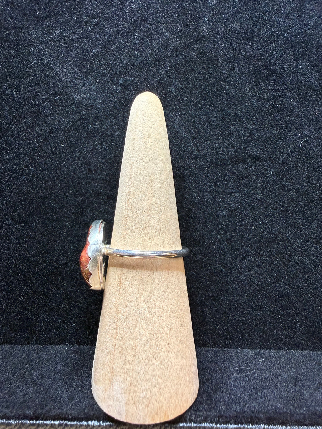 Poppy Jasper Sterling Silver Ring