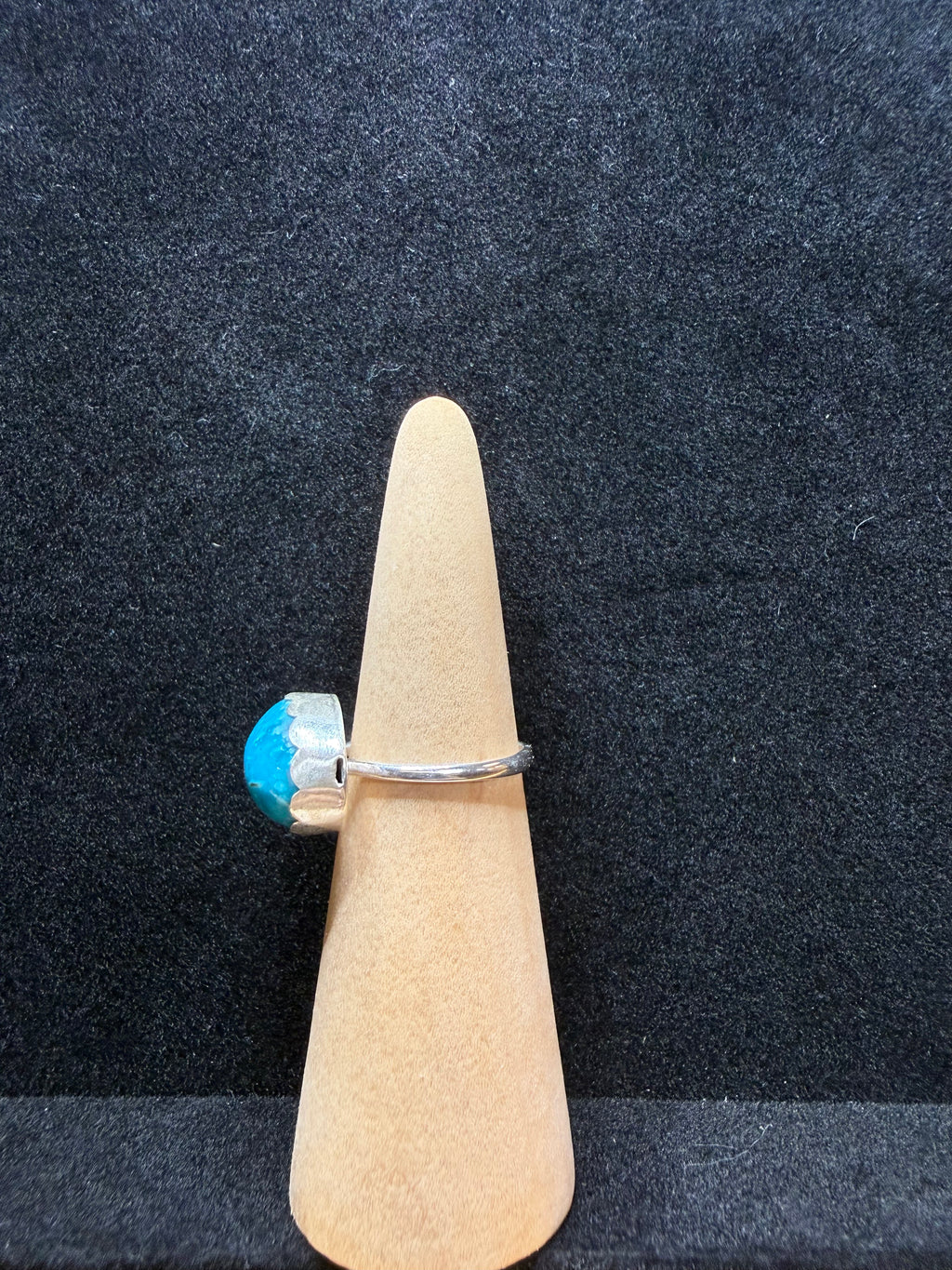 Turquoise Ring with Pyrite