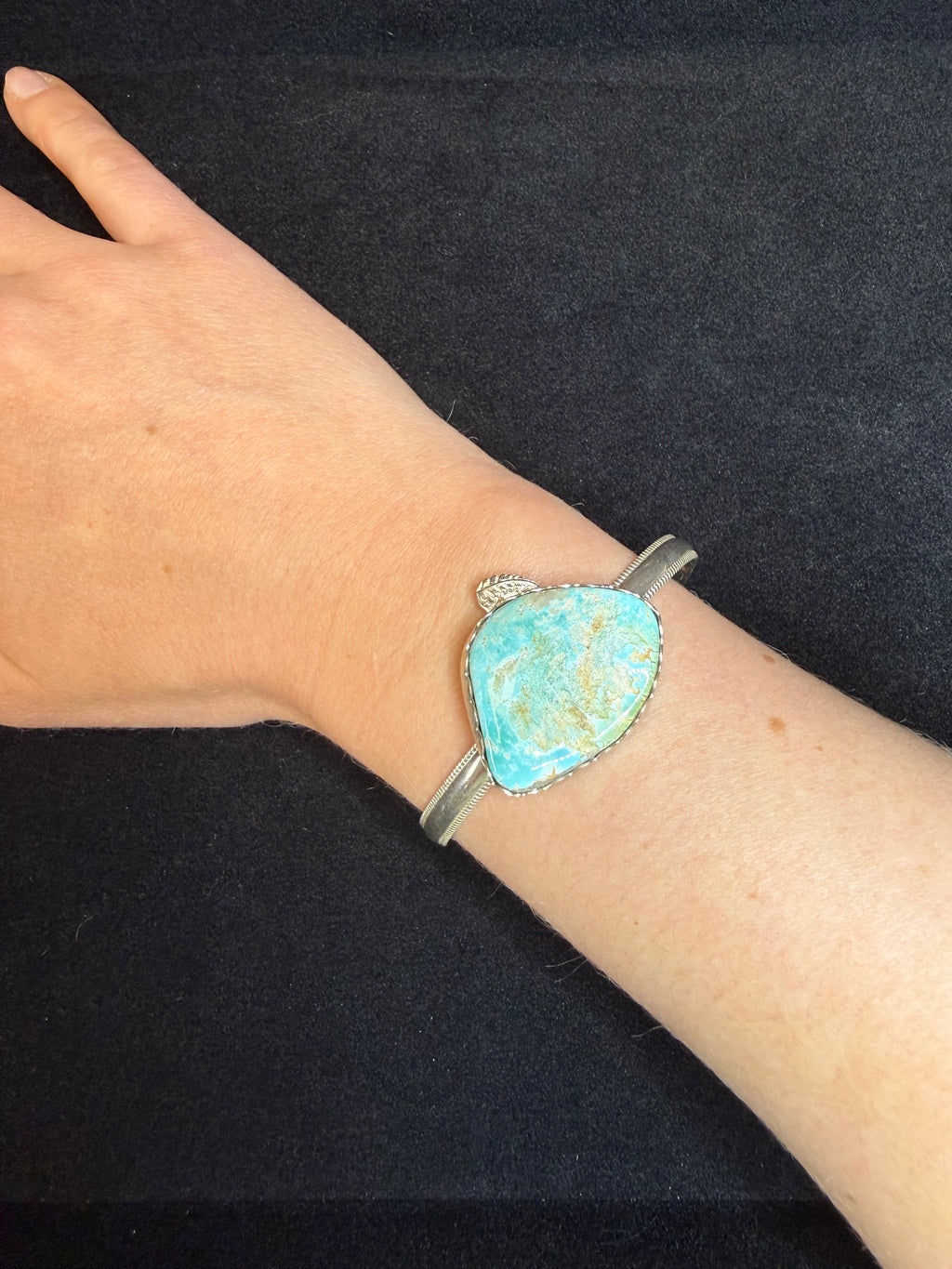 Royston Turquoise Cuff Bracelet