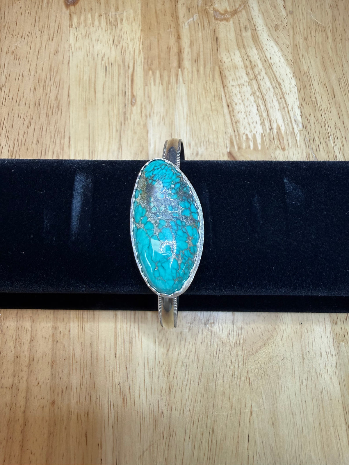 Royston Natural Turquoise Cuff Bracelet