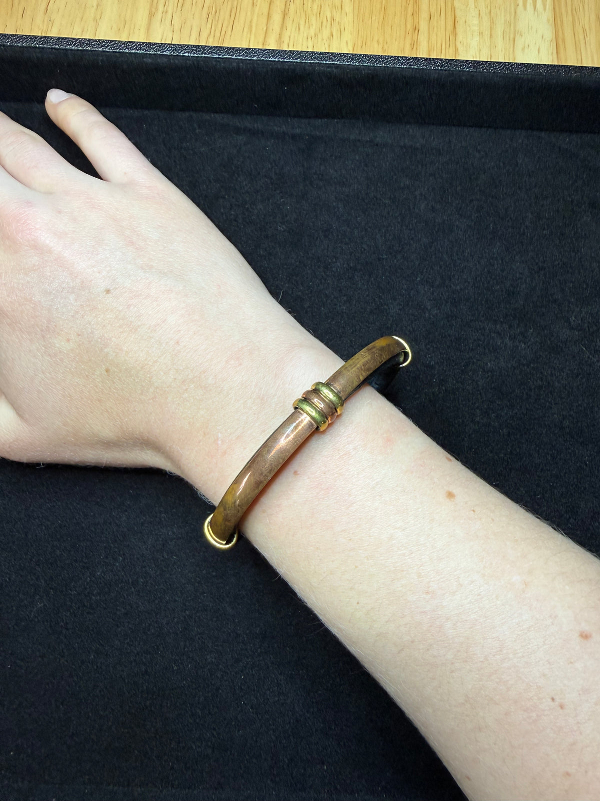 Copper & Leather Bracelet