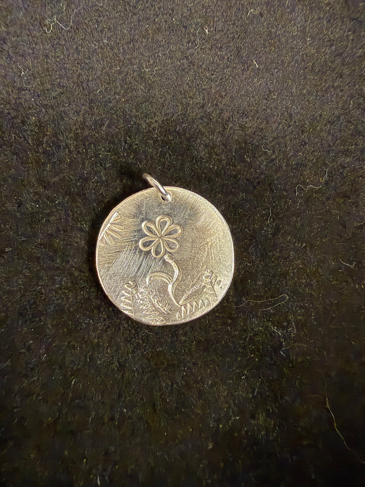 Flower / Fern / Sun Pendant