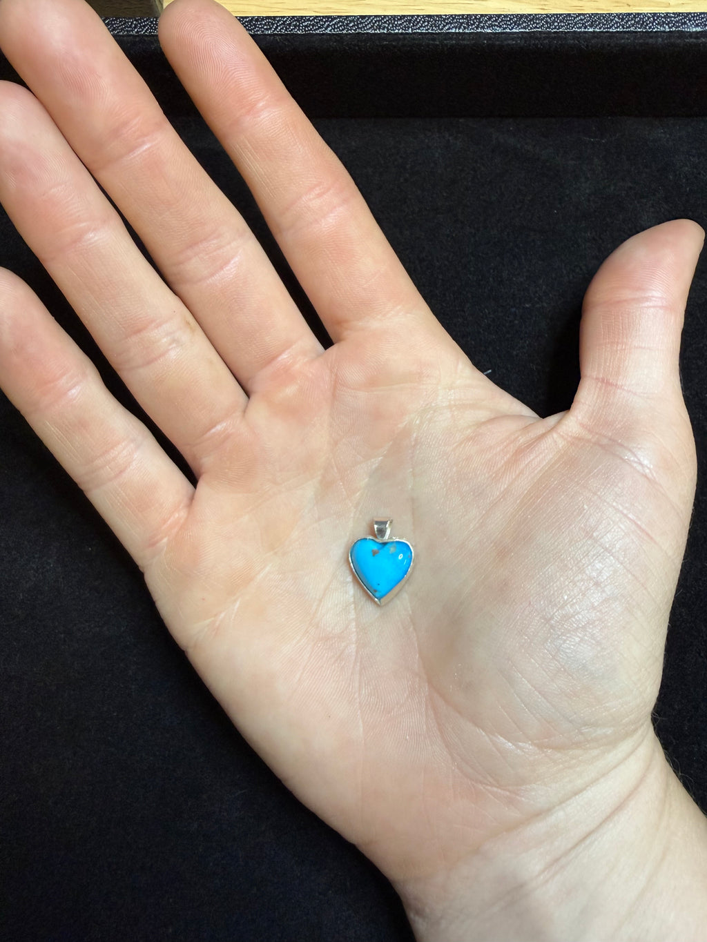 Turquoise Heart Pendant