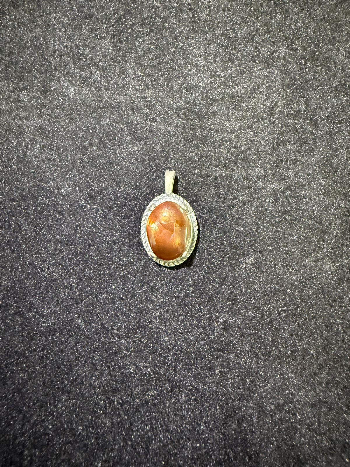 Fire Agate Pendant