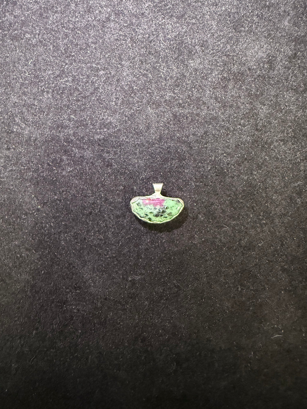 Zoisite Ruby Pendant