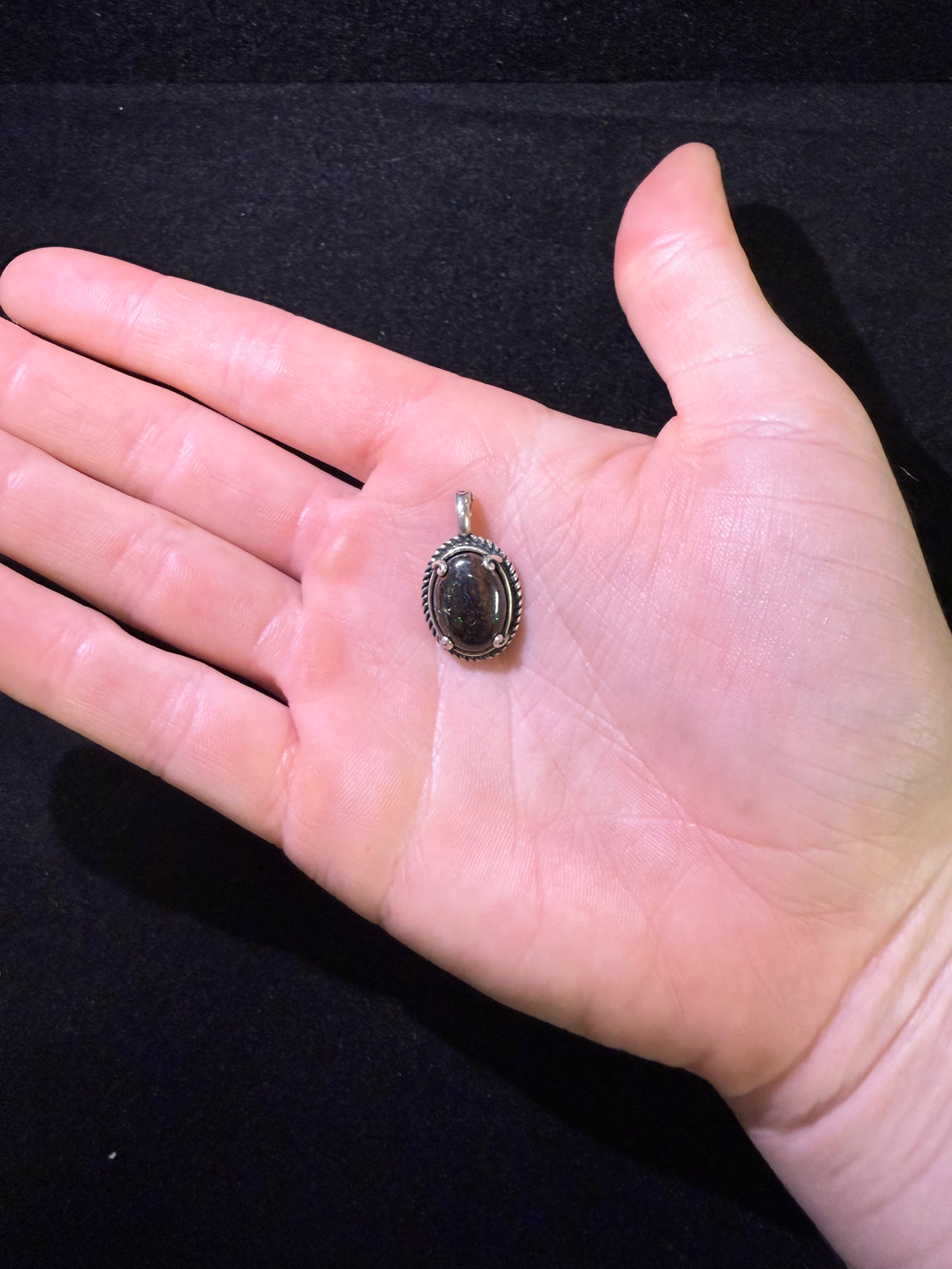 Boulder Opal Pendant